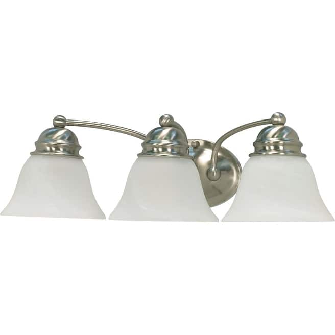 Nuvo Lighting 60/6079 Empire 3 Light 21" Wide Bathroom Vanity Light - Brushed Nickel