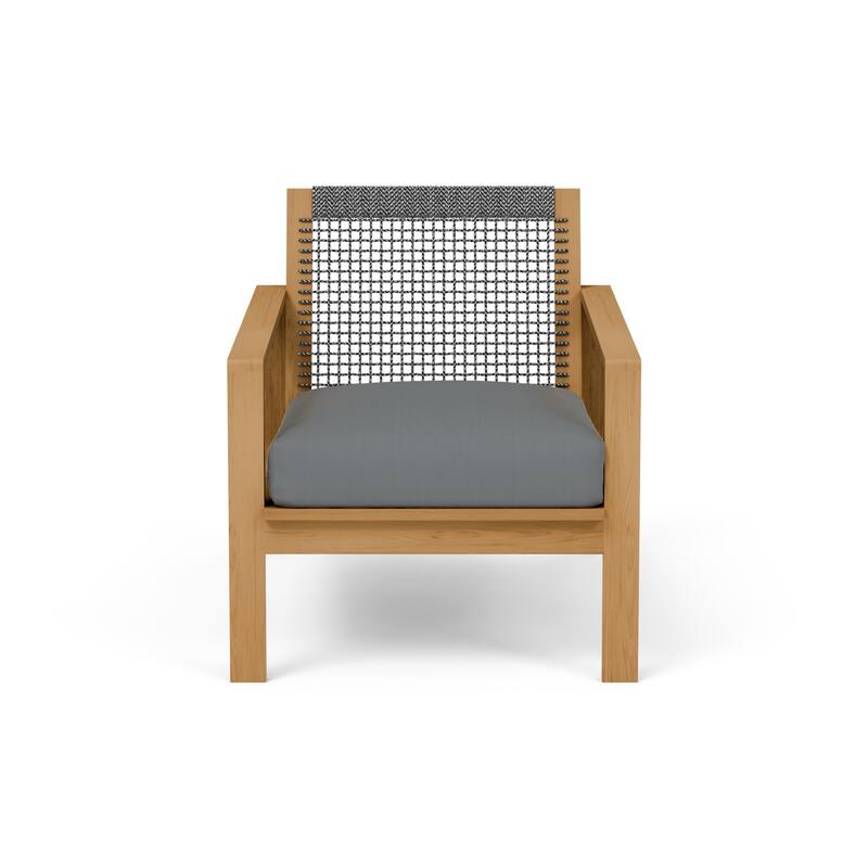 4-piece Furniture Set Outdoor Patio Conversation Set Acacia Wood