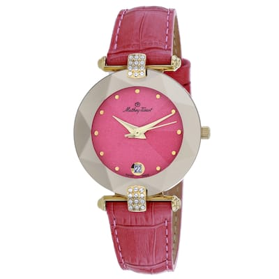 Mathey Tissot Women's Pyramide Pink Dial Watch - P317M - 6 (36)