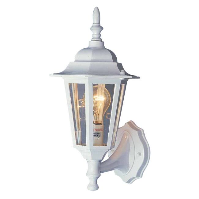 Volume Lighting 1 Light 15.5" Height Outdoor Wall Sconce with Clear