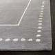 preview thumbnail 15 of 127, SAFAVIEH Handmade Bella Alverta Dotted Border Wool Rug