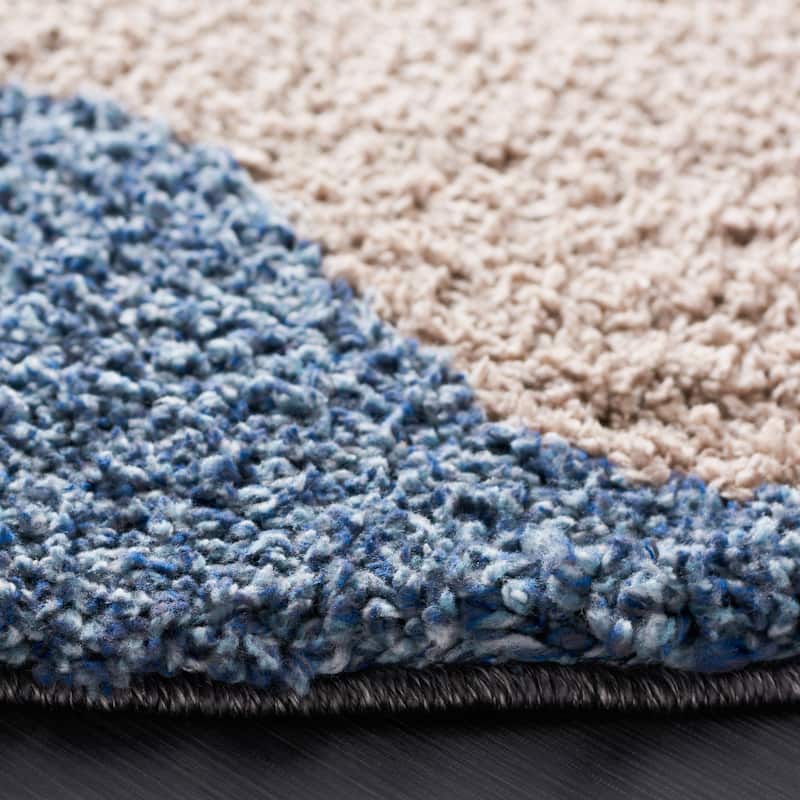 SAFAVIEH Calico Shag Andriana 1.5-inch Thick Rug