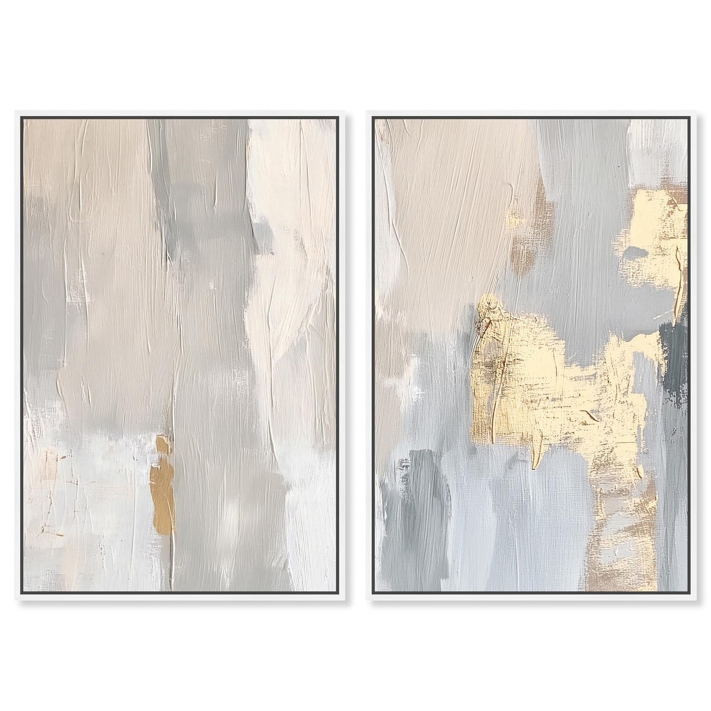 Gilded Driftwood I Canvas Set of 2 by Art Remedy