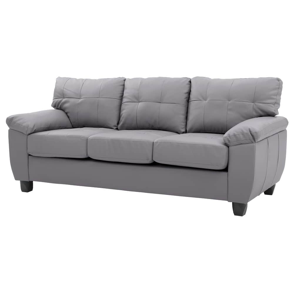 Gallant Faux Leather Sofa