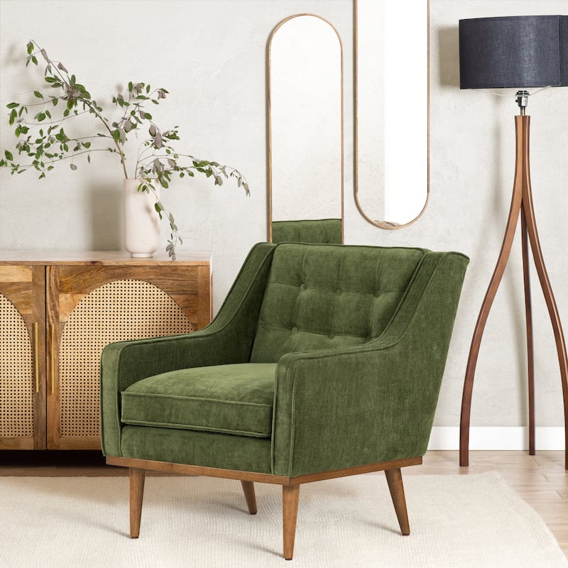Poly & Bark Gus Fabric Lounge Chair