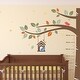 preview thumbnail 4 of 6, Walplus Sweet Birds Measurement Tree Wall Sticker Nursery Decor Decal