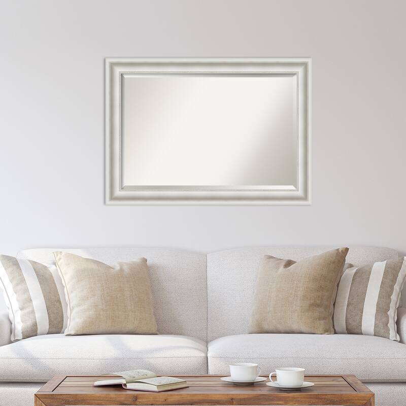Beveled Wall Mirror - Parlor Black Frame