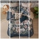 preview thumbnail 5 of 16, Madison Park Maia Navy Blush Floral Print 8-piece Cotton Comforter Set