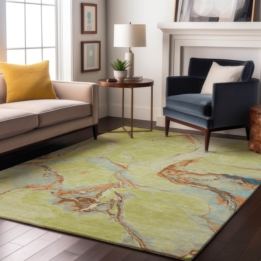 Premium Washable Super Soft Abstract Skylar Mayfield Rug