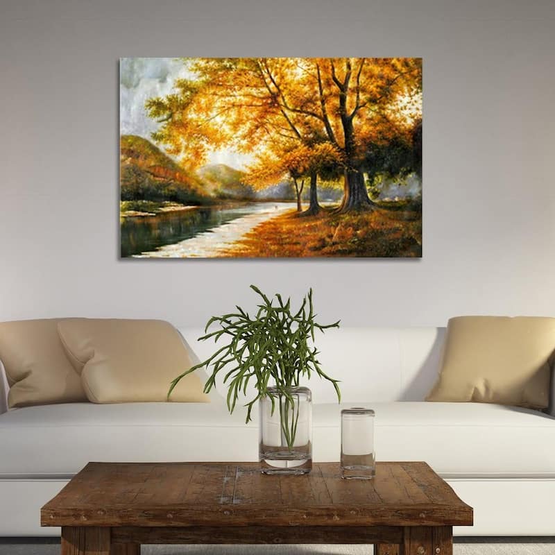 Wall Art Autumn Trees Pictures