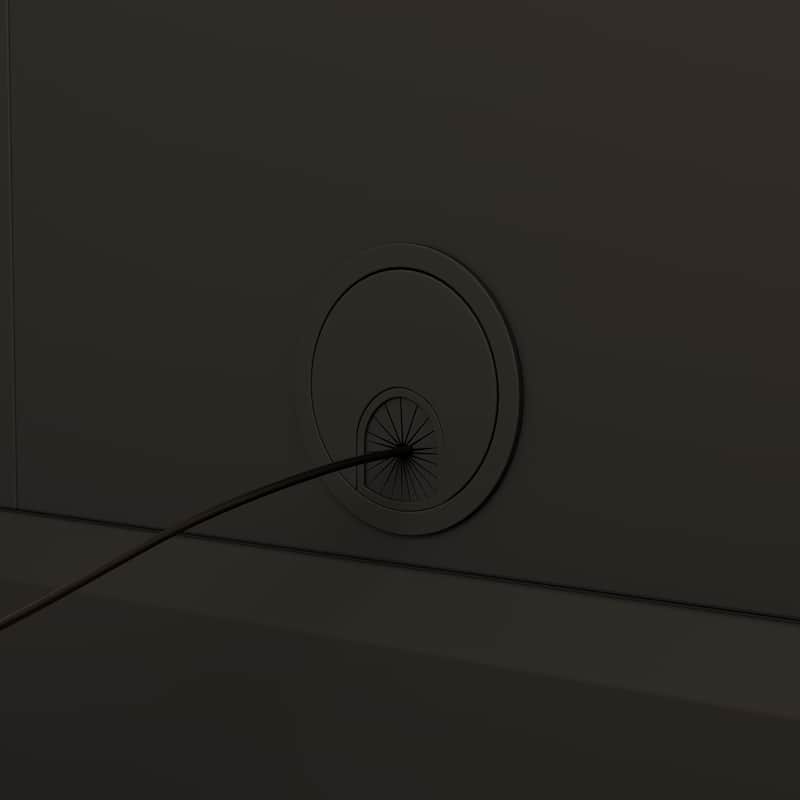 Electric Lift TV Cabinet with Remote Control Fits 50 Inch TVs Modern Media Console