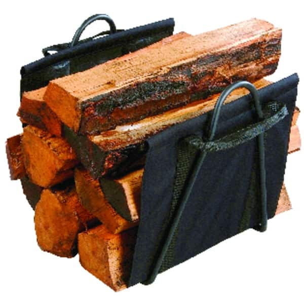 Panacea Log Rack - Floor - Black - Steel - 1 Panacea Log Rack - Floor - Black - Steel - 1
