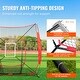 preview thumbnail 5 of 19, 7x7 ft Baseball Softball Practice Net with Carry Bag and Strike Zone