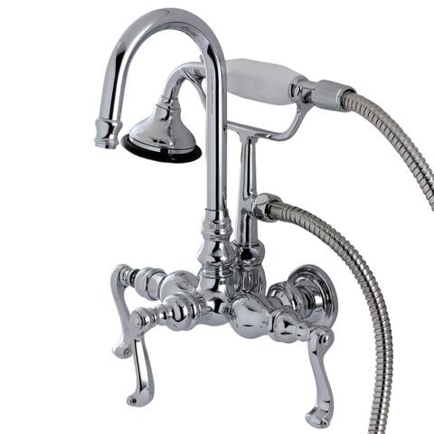 Royale Wall Mount Clawfoot Tub Faucet