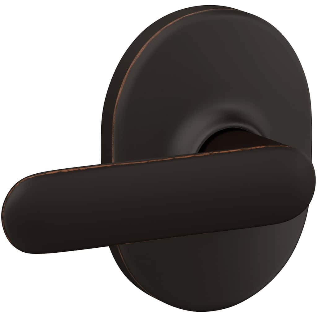 Schlage F10-DAV-RMN Davlin Passage Door Lever Set with Decorative