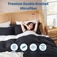 preview thumbnail 121 of 175, Nestl Ultra Soft Double Brushed Microfiber Duvet Cover Set with Button Closure