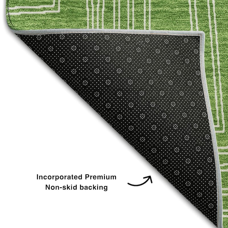 Premium Washable Super Soft Mid Century Modern Mayfield Rug