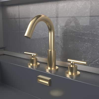 Doulble Handle Bathroom Sink Faucet