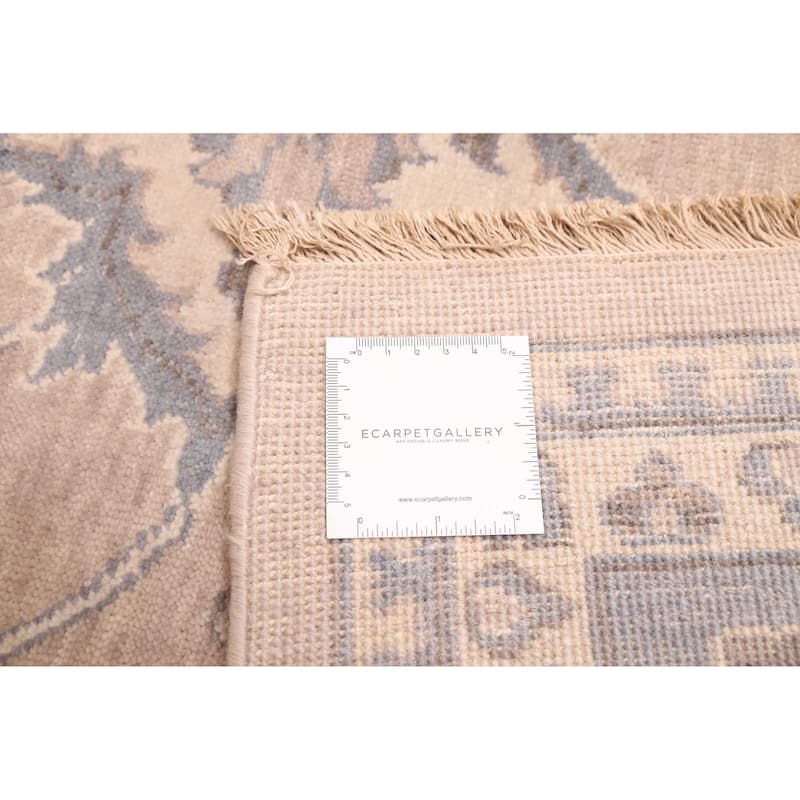 ECARPETGALLERY Hand-knotted Jamshidpour Taupe Wool Rug - 7'11 x 9'10