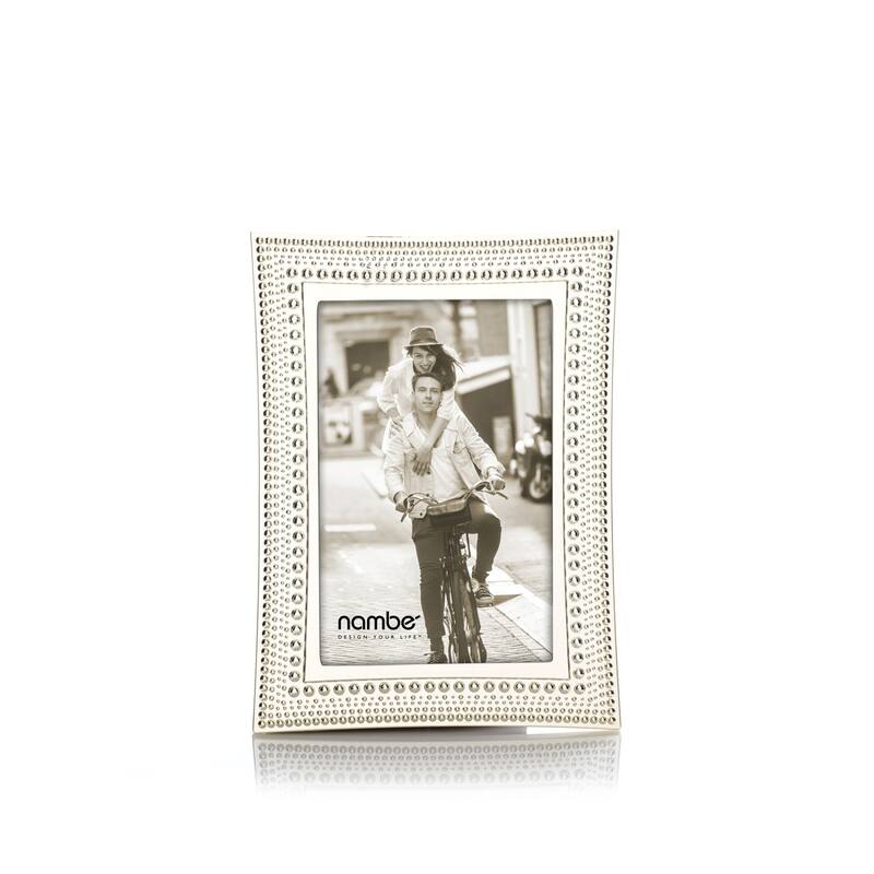 Nambe Beaded Picture Frame