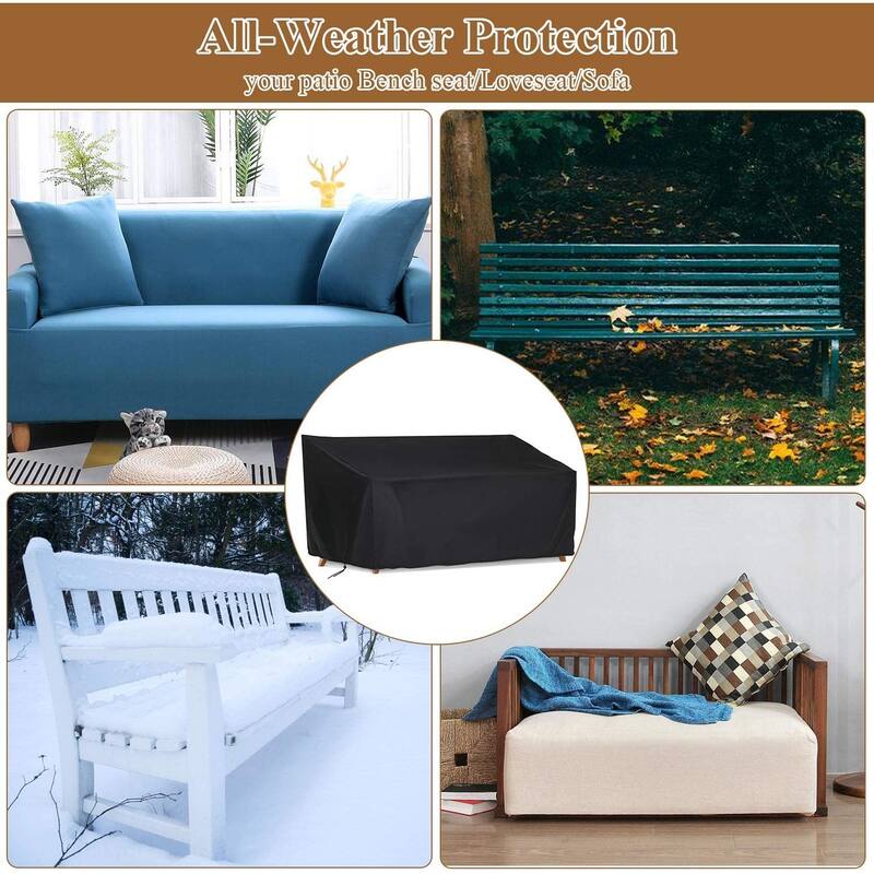 Patio Chair Cover, Outdoor Bench Cover, Patio Sofa Cover Waterproof Loveseat Cover
