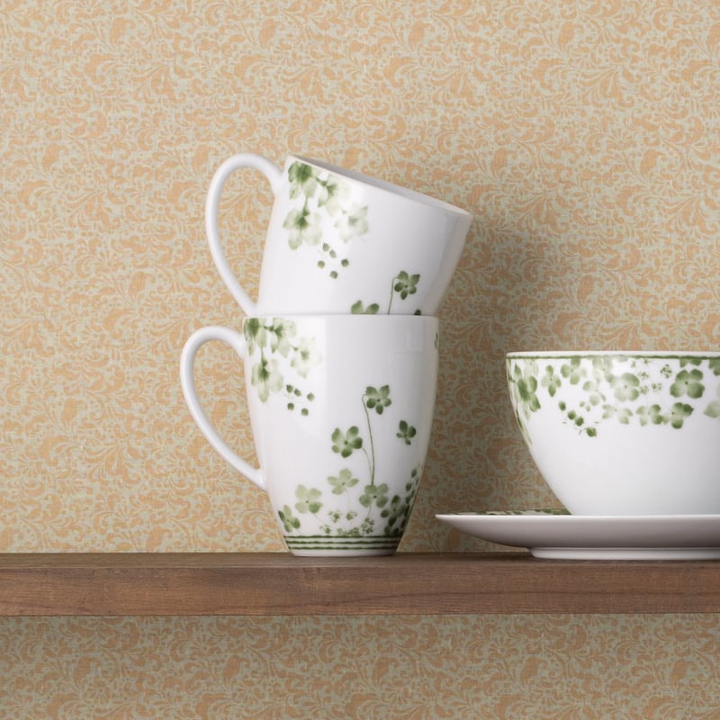 Noritake Bloomington Road Set of 4 Mugs, 16 oz.