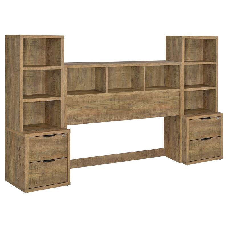 Westpark 3-Piece Bedroom Set Bookcase Headboard