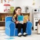 preview thumbnail 27 of 42, Costway Kids Sofa Toddler Foam Filled Armchair w/ Velvet Fabric Baby - See Details