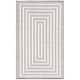 preview thumbnail 13 of 33, SAFAVIEH Handmade Natura Anaida Wool Rug 4' x 6' - Black/Ivory - Rectangle