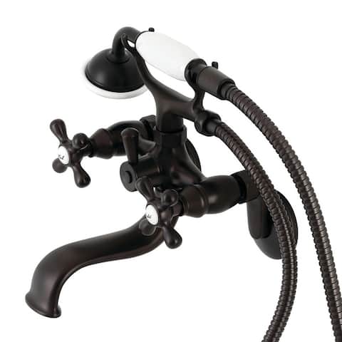 Kingston Brass Wall Mount Clawfoot Tub Faucet