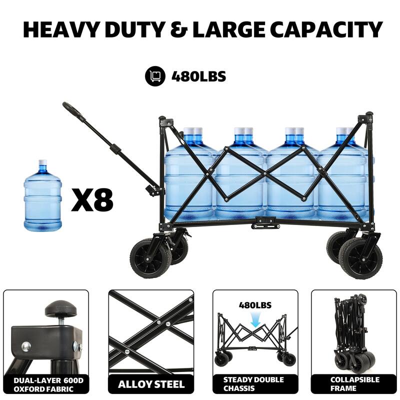 Collapsible Trolley with Strapping System