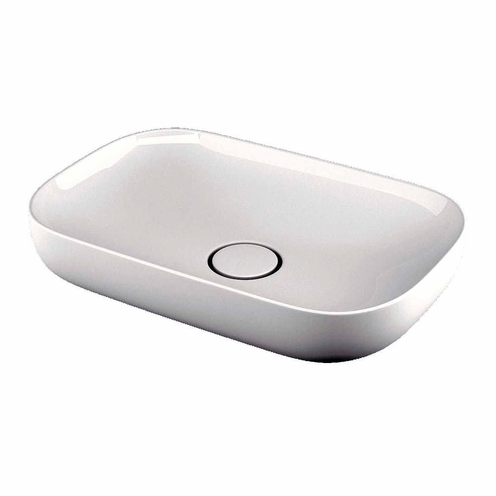 WS Bath Collections Vision 23-3/5" Vessel Bathroom Sink