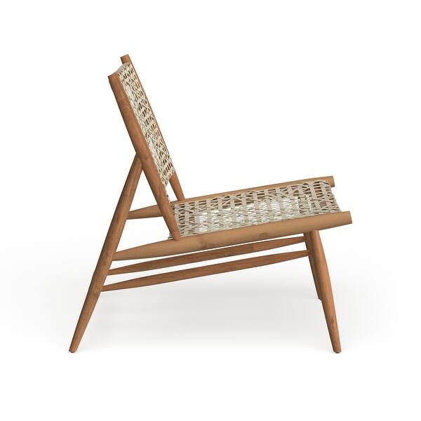 Safavieh Bandelier Leather Weave Accent Chair 26 W X 31 5 L X 30 7 H On Sale Overstock 21185500