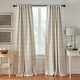preview thumbnail 7 of 10, Brighton Windowpane Plaid Blackout Window Curtain Panel