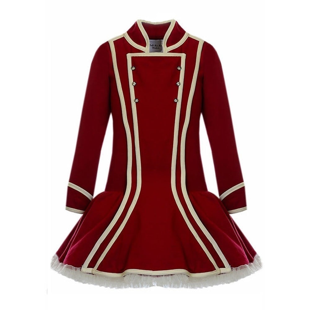 Shop Ooh La La Couture Girls Red Nutcracker Overlaid Christmas