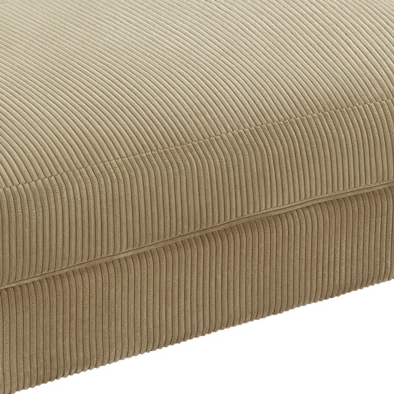 Modern Rectangular Ottoman Foot Rest Stool for Couch
