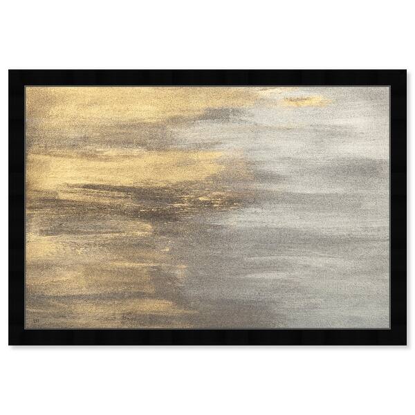 Oliver Gal Into The Night Abstract Framed Wall Art Prints Paint Gold Gray Overstock 31287622 Tinted paint is always comprised of, however small the amount. usd