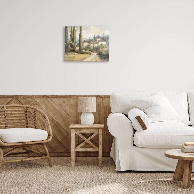 Stupell Villa Hidden in Trees Canvas Wall Art Design By Petal Prints Design