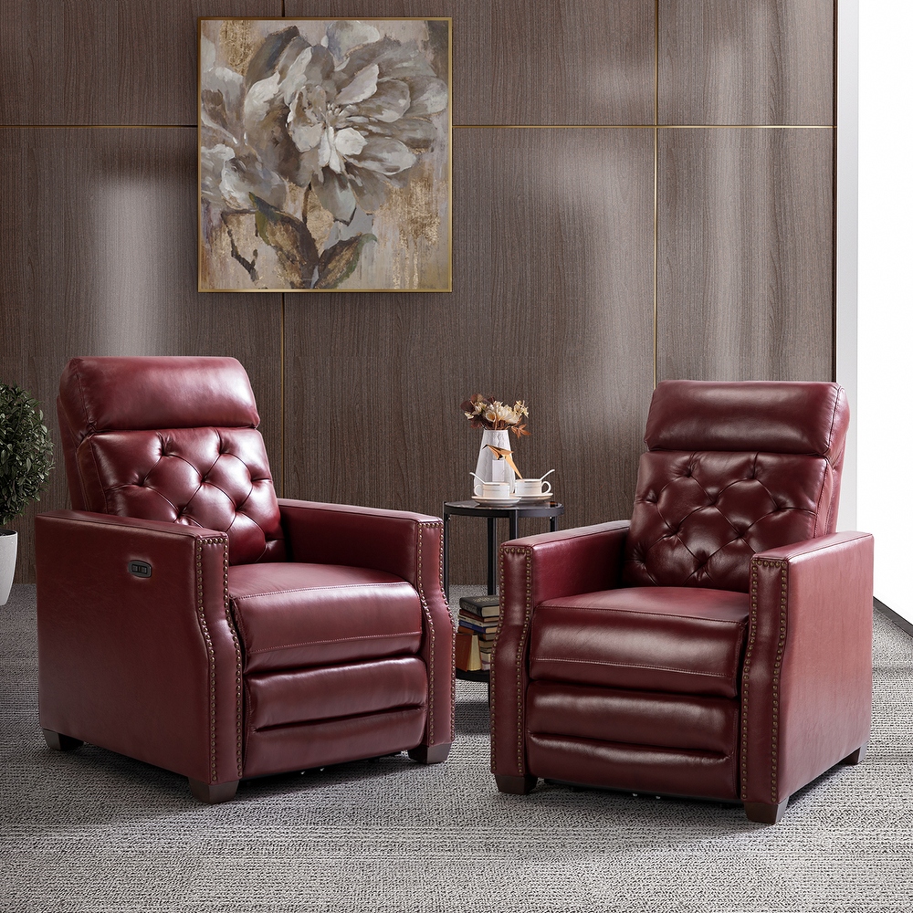 Burgundy Leather Recliner Chairs Bed Bath Beyond