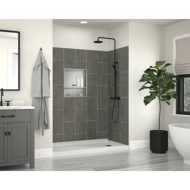 CRAFT + MAIN N2022S 22-11/16" H x 20-11/16" W Stainless Steel Shower