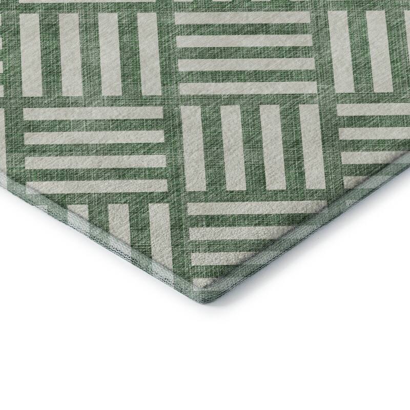 Premium Washable Super Soft Contemporary Mosaic Mayfield Rug