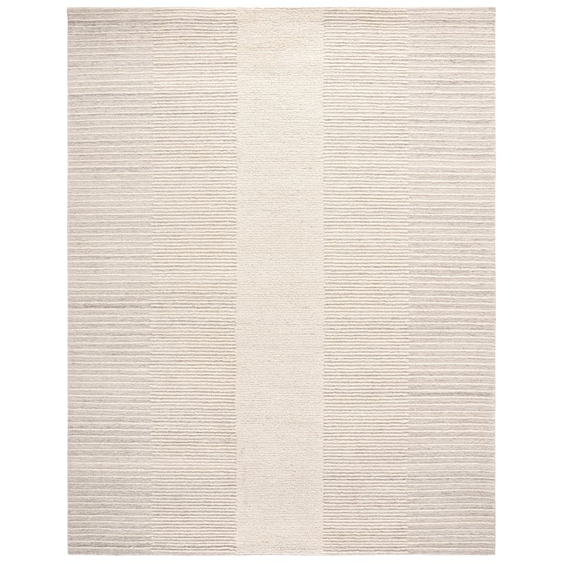 SAFAVIEH Handmade Abstract Austen Wool Rug - 9' x 12' - Beige/Ivory
