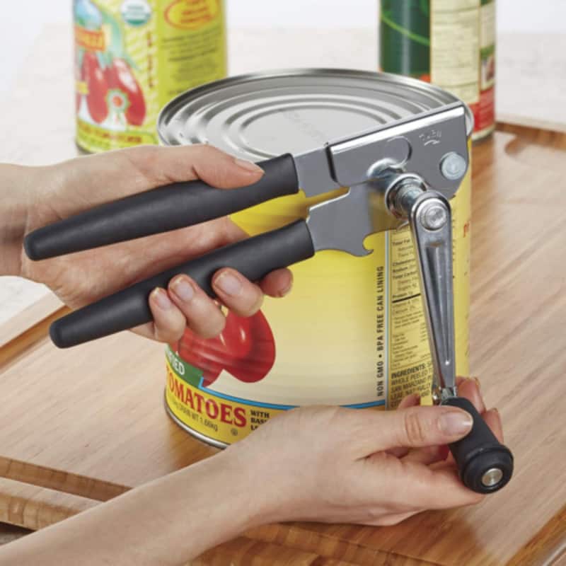 Commercial Oneida Easy Crank Can Opener - 4.5" x 3.5" x 10.4"