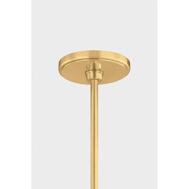 Hudson Valley Lighting 6913 Chatton 12" Wide Pendant with Fluted Glass