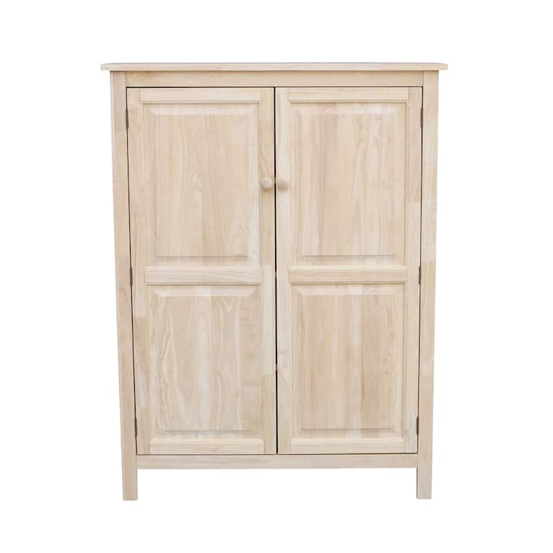 Solid Wood Storage Cabinet Cupboard