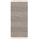 preview thumbnail 29 of 42, SAFAVIEH Handmade Montauk Pacuta Flatweave Cotton Fringe Rug 2'3" x 4' - Ivory/Anthracite