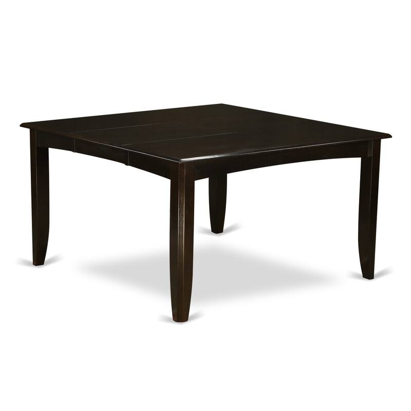 HomeStock 6-Piece Cappuccino Finish Solid Wood Top dining Table with 1 Bench and 4 Chairs with Lattice Back