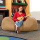 preview thumbnail 31 of 62, Jaxx 4' Lounger Bean Bag Chair Camel