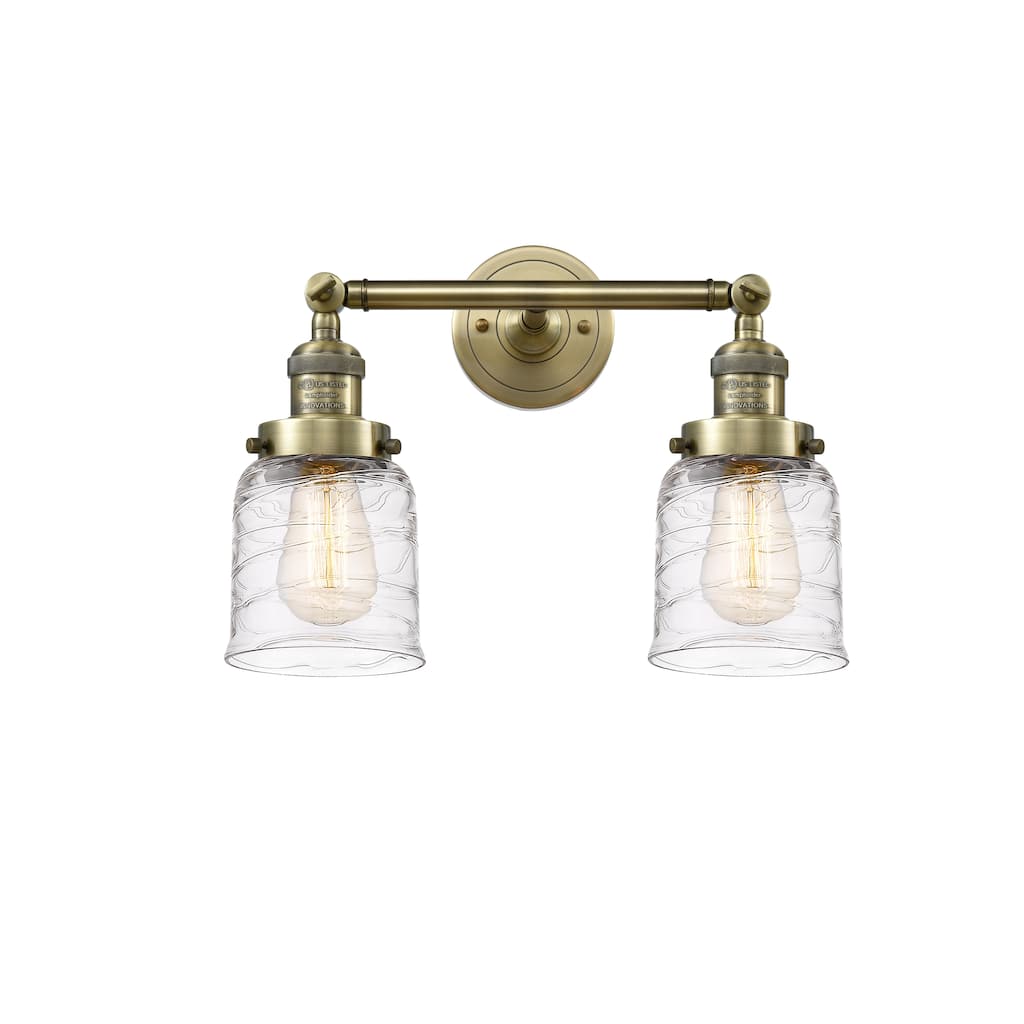 Innovations Lighting Bell 2 Light 16" Bath Vanity Light