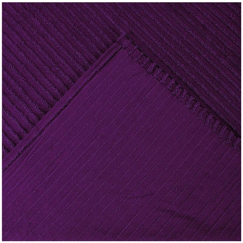 Better Trends Chenille Bedspread Set w/Sham 100% Cotton Soft Lightweight All-Season Fluffy & Cozy Bedding Set Jullian Collection